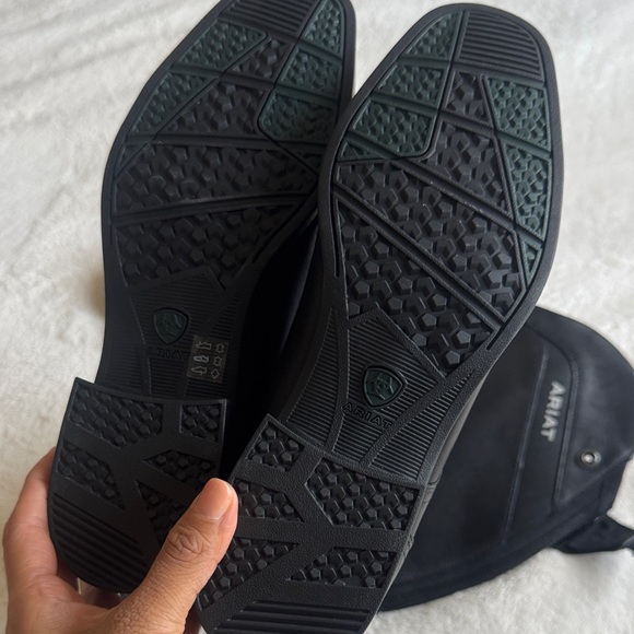 Ariat Women’s 10 US Palisade Calf: Reg Height: Short Black Tall Riding Boots - Picture 11 of 16